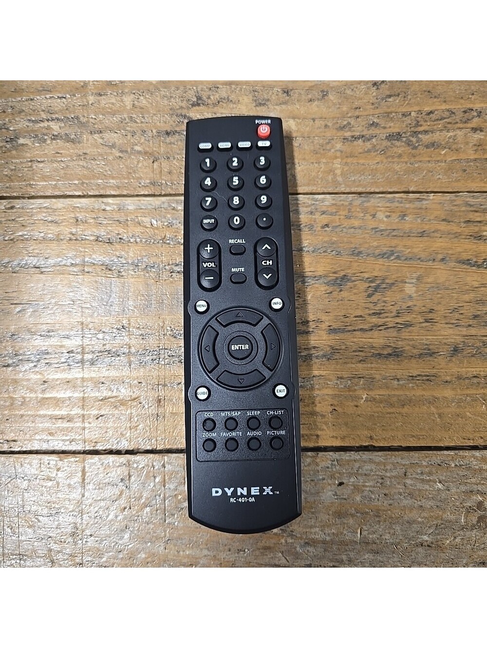 Dynex RC-401-0A LCD TV Remote Control OEM